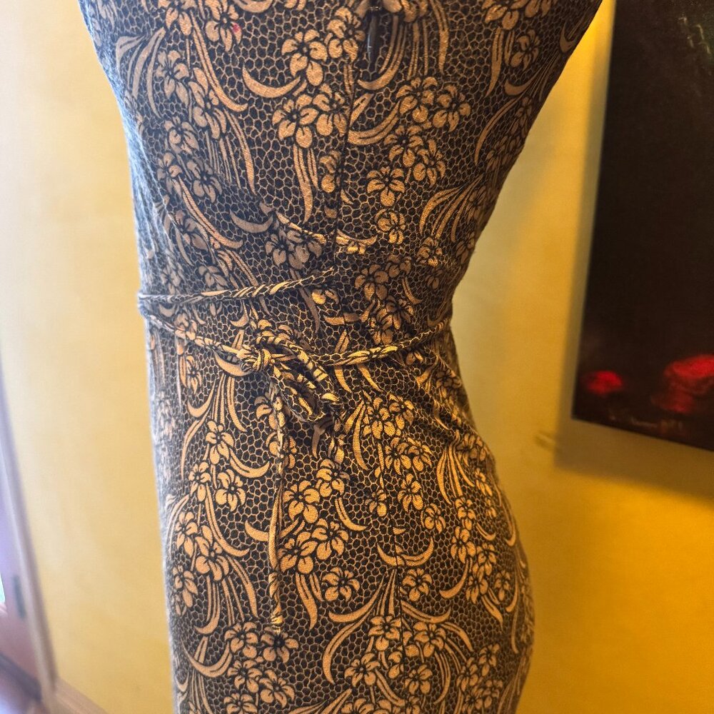 Betsey Johnson Vintage Garden Party Midi Dress – Size S – Excellent Condition - Picture 8 of 10